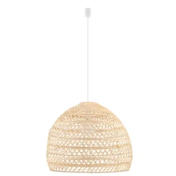 BOHO riippuvalaisin, Ø 60 cm, luonnonruskea, rottinki, E27