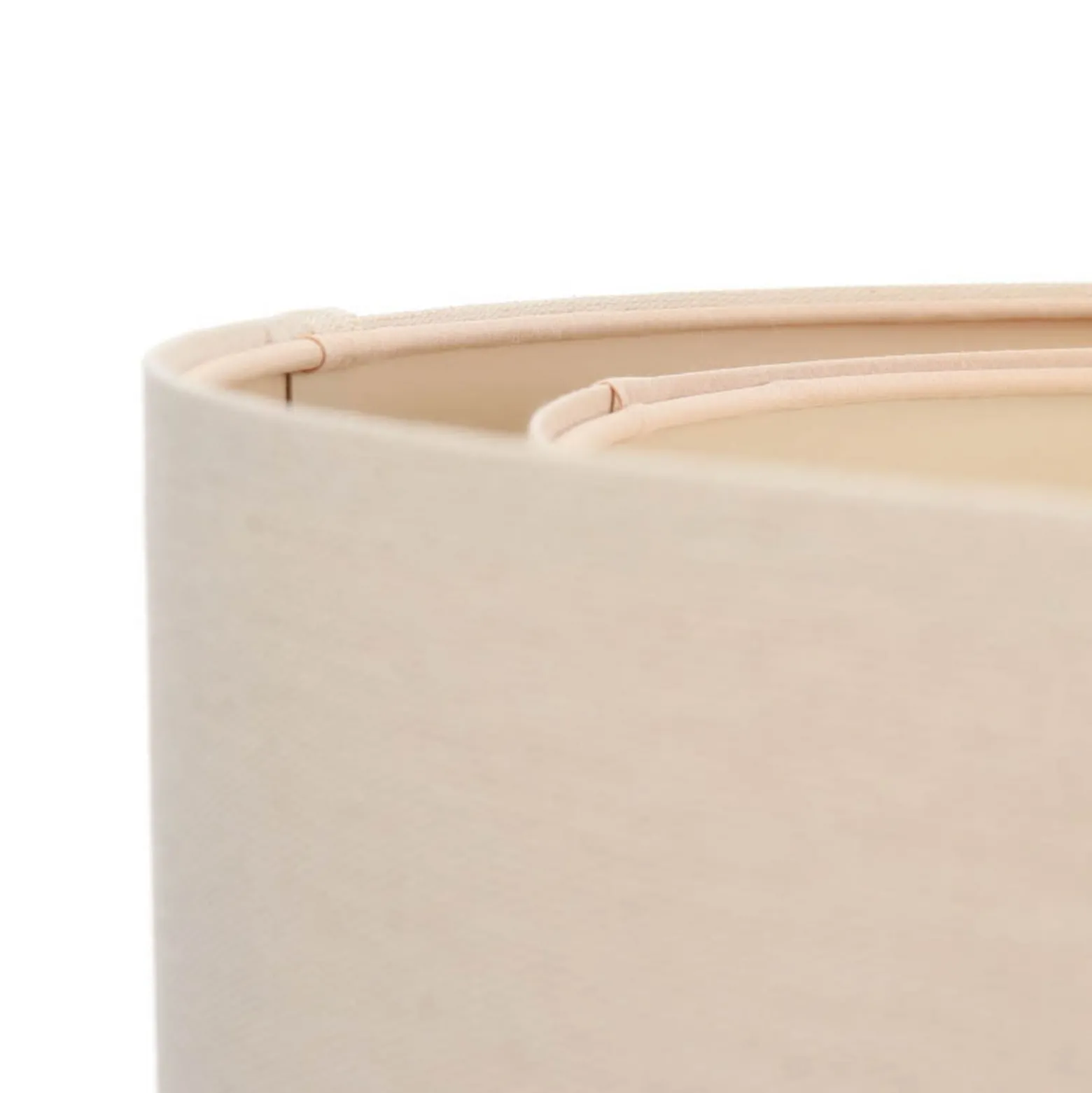 Boho-riippuvalaisin, kerma/beige, Ø 50 cm, korkeus 20 cm, juutti