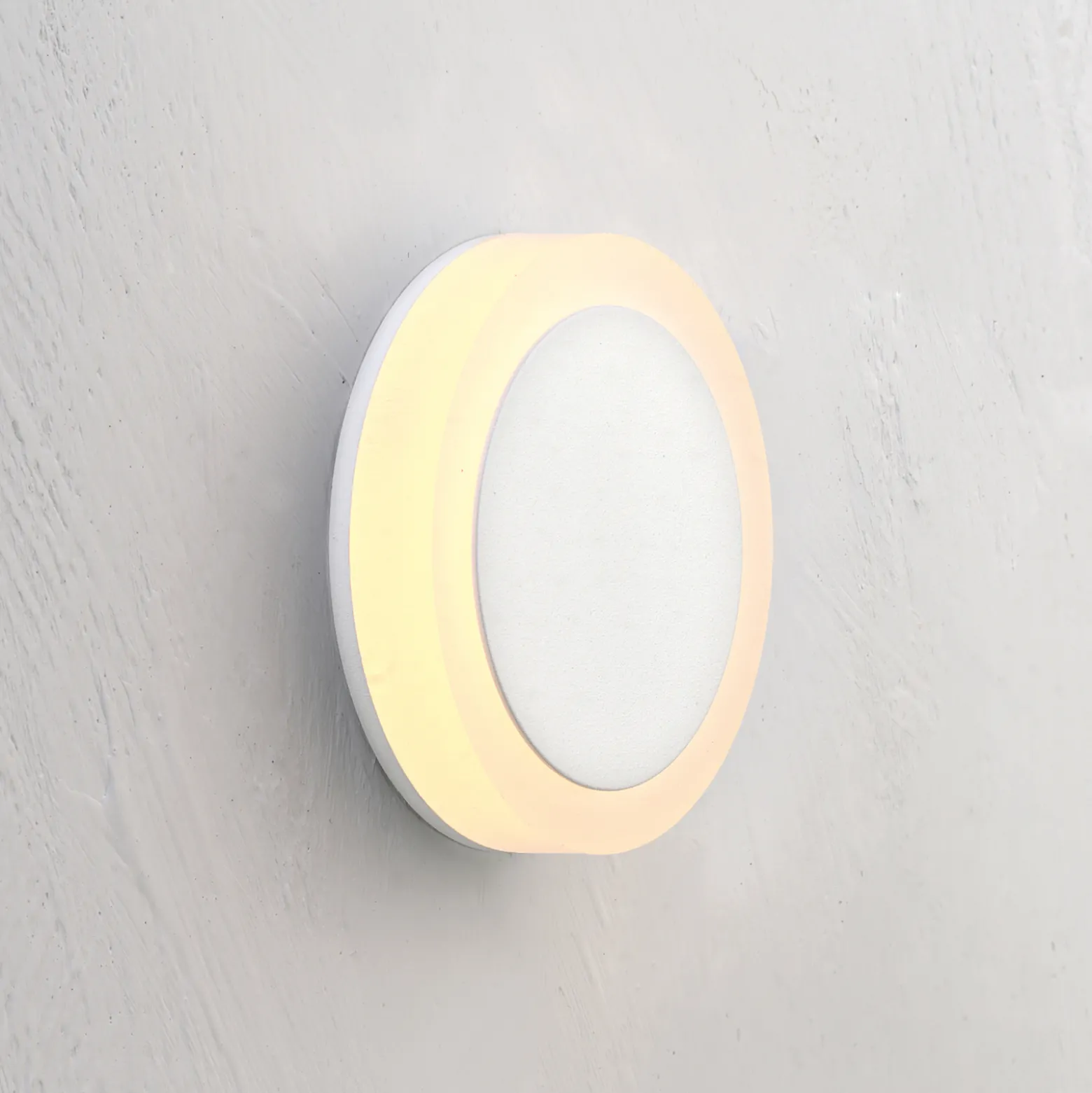 Bopp LED-kattovalaisin One, valkoinen, Ø 9 cm