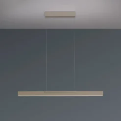Bopp LED-riippuvalaisin Nano 2.0, pituus 100 cm, taupe, metalli
