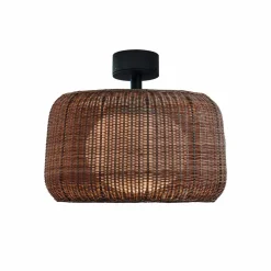 Bover LED-kattovalaisin Fora, grafiitinruskea/ruskea, Ø 50 cm