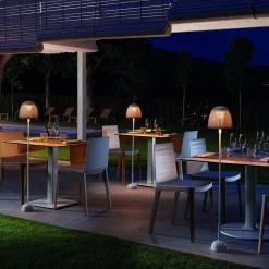 Bover LED ladattava lattiavalaisin Atticus 114, luonnonvalkoinen/beige