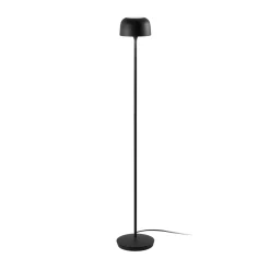 Bover LED-lattiavalaisin Bol P/130, mattamusta, korkeus 130 cm