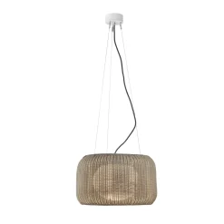 Bover LED-riippuvalaisin Fora S, luonnonvalkoinen/beige, Ø 50 cm