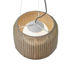 Bover LED-riippuvalaisin Fora S, luonnonvalkoinen/beige, Ø 50 cm