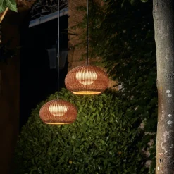 Bover LED-ripustusvalaisin Garota, pistoke grafiitinruskea/ruskea