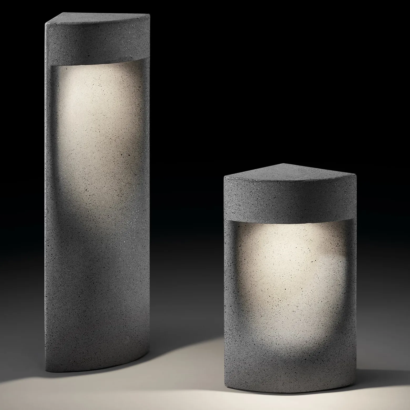 Bover Moai B/60 LED-pylväsvalaisin, korkeus 60 cm