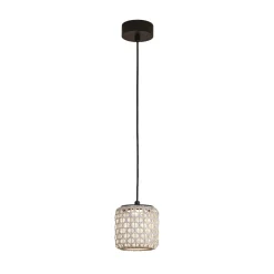 Bover Nans S/16 LED-riippuvalaisin ulkona, beige