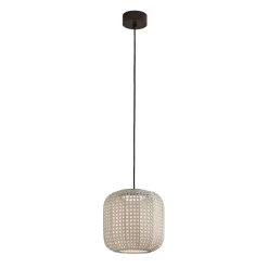 Bover Nans S/31 LED-riippuvalaisin ulkona, beige