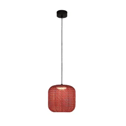 Bover Nans S/21 LED-riippuvalaisin ulkona, punainen