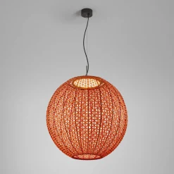 Bover Nans Sphere S/80 LED-riippuvalaisin ulkona punainen