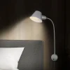 Brello seinävalaisin, pyöreä seinäteline, kromi