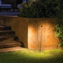 Brisa-LED-lattiavalaisin ulos, 1-lamppuinen, khaki