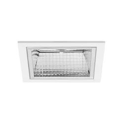 BRUMBERG Apollo Mini, fasettipintainen, DALI, kulmikas, 4000 K, valkoinen