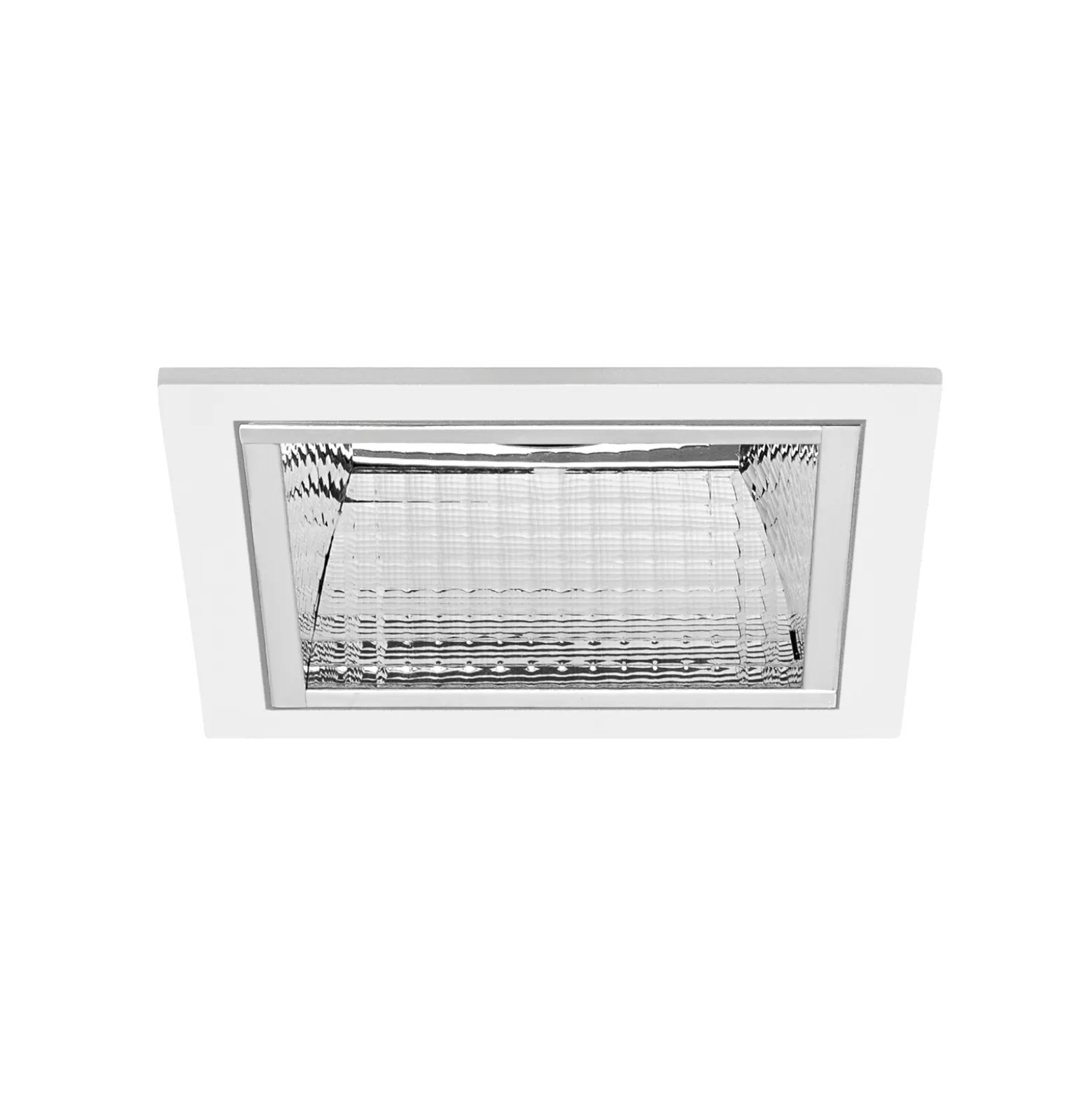 BRUMBERG Apollo Mini, fasettipintainen, DALI, kulmikas, 4000 K, valkoinen