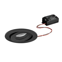 BRUMBERG BB33 -LED-uppovalo ei himmennettävä musta