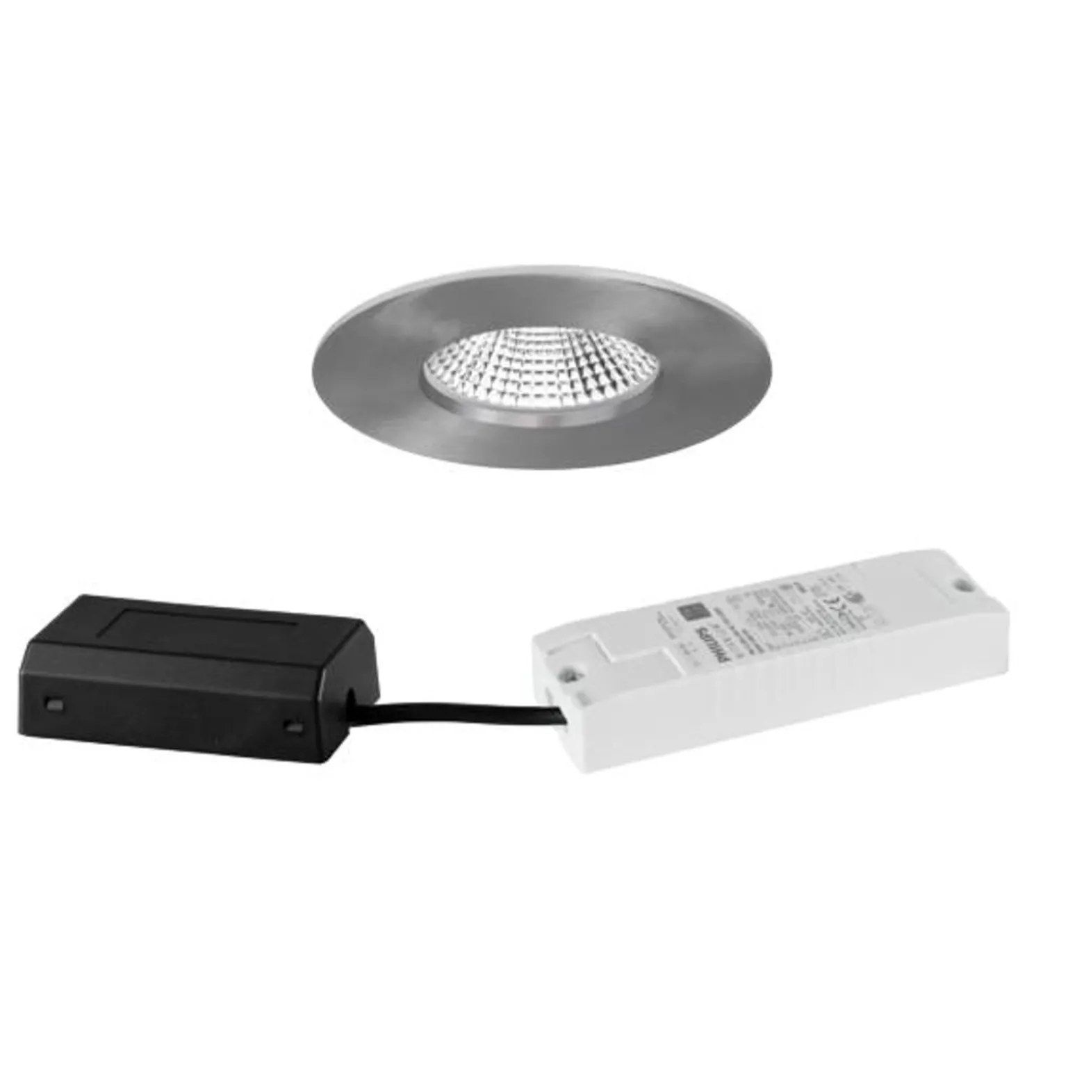 BRUMBERG BB20-uppovalo IP65 DALI liitinrasia musta