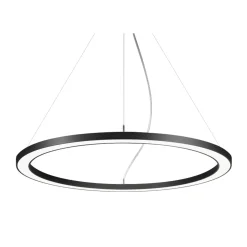 BRUMBERG Biro Circle Ring 3.5 suora Ø 45cm DALI CCT musta