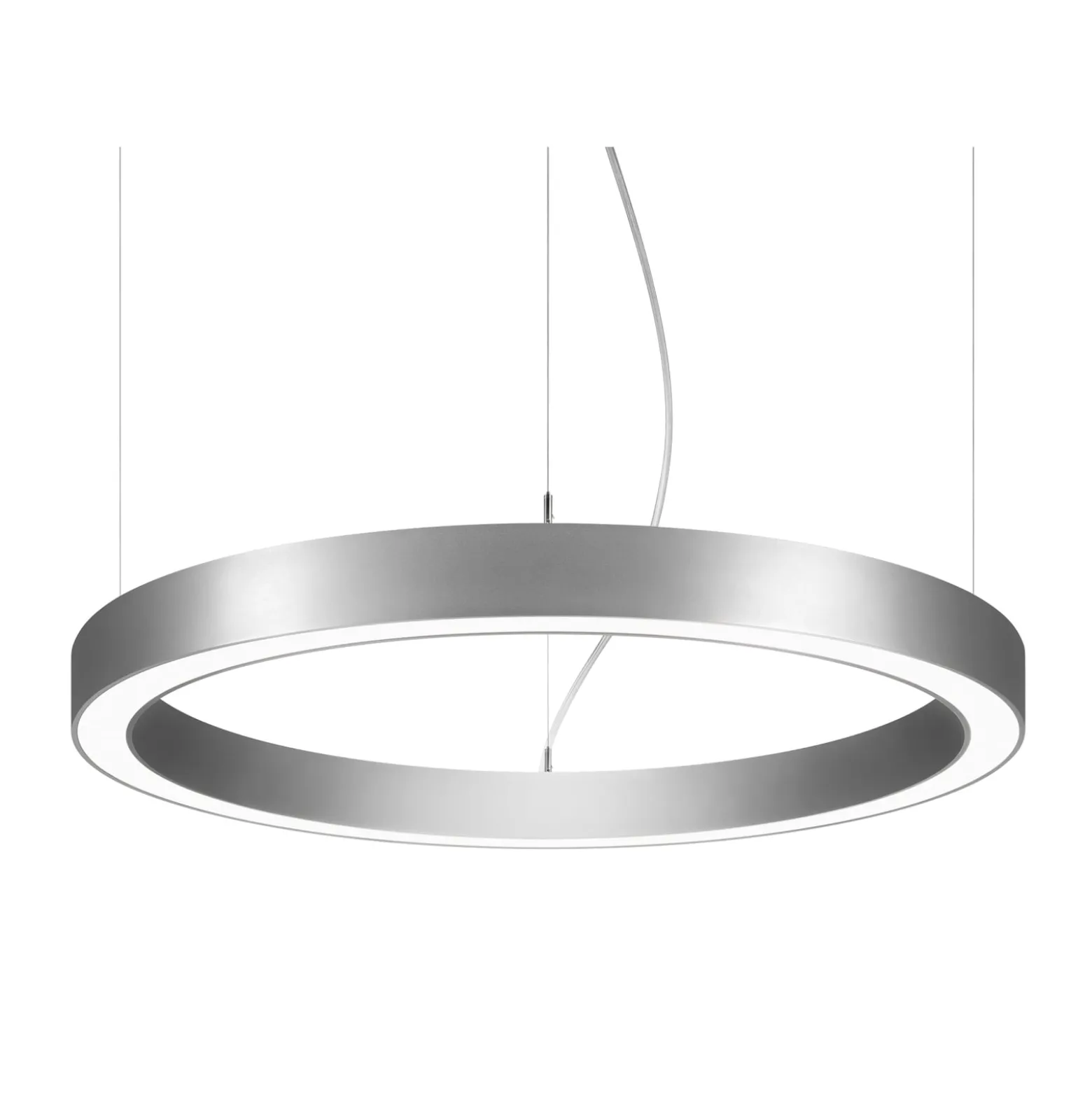 BRUMBERG Biro Circle Ring10 suora Ø 75 cm DALI hopea 830