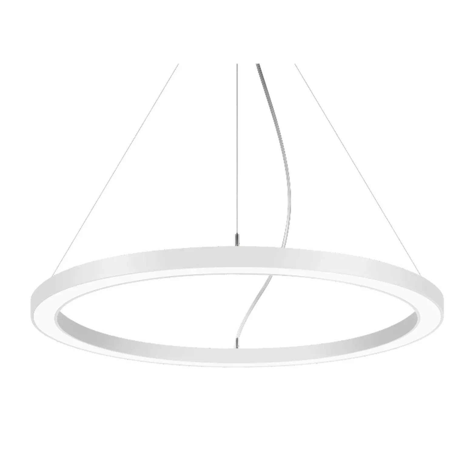 BRUMBERG Biro Circle Ring5 ylös/alas Ø 60 cm on/off valkoinen 840