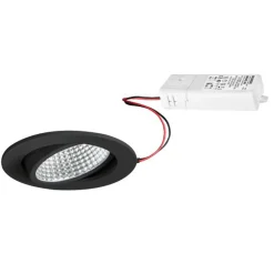 BRUMBERG Kerby-R-LED-uppokohdevalo 4 000K, musta