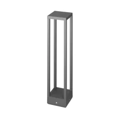 BRUMBERG LED-polkujen valaisin Abee, grafiitti, IP54, korkeus 65 cm