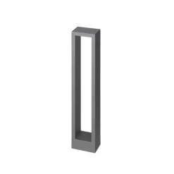 BRUMBERG LED-polkujen valaisin Addia, grafiitti, IP54, korkeus 60 cm