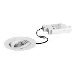 BRUMBERG LED upotettava valonheitin Tirrel-R, RC-himmennettävä, kuvioitu