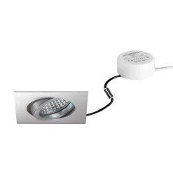 BRUMBERG LED upotettava valonheitin Tirrel-S, RC, pyöreä ohjain, matta