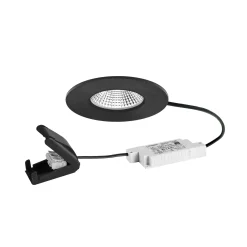 BRUMBERG LED uppoasennuspotti BB20 IP65 RC liitäntärasia musta