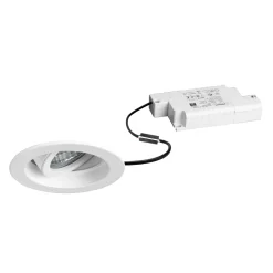 BRUMBERG Tirrel syvä LED upotettava valonheitin RC, 830, pyöreä, valkoinen