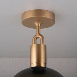 Buster + Punch Haarukkainen messinki/lasi savustettu Ø 20cm