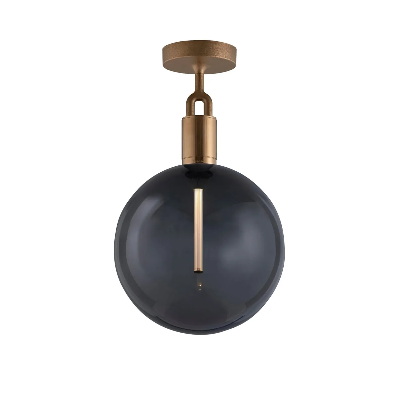 Buster + Punch Haarukkainen messinki/lasi savustettu Ø 29cm