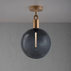 Buster + Punch Haarukkainen messinki/lasi savustettu Ø 29cm