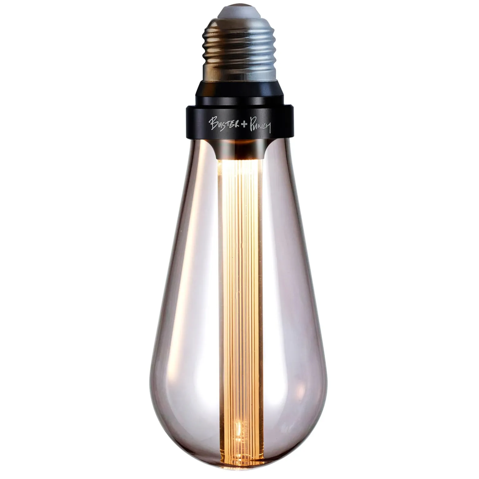 Buster + Punch LED-lamppu E27 2W himmennettävä savuinen