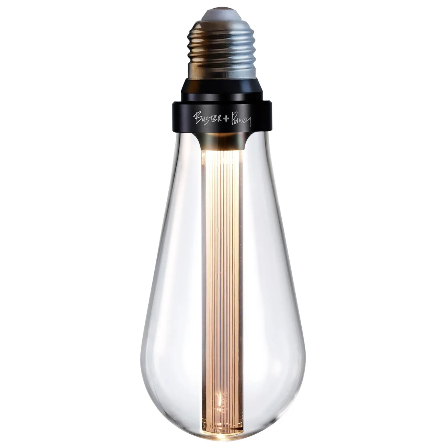Buster + Punch-LEDlamppu E27 2W himmennys, crystal