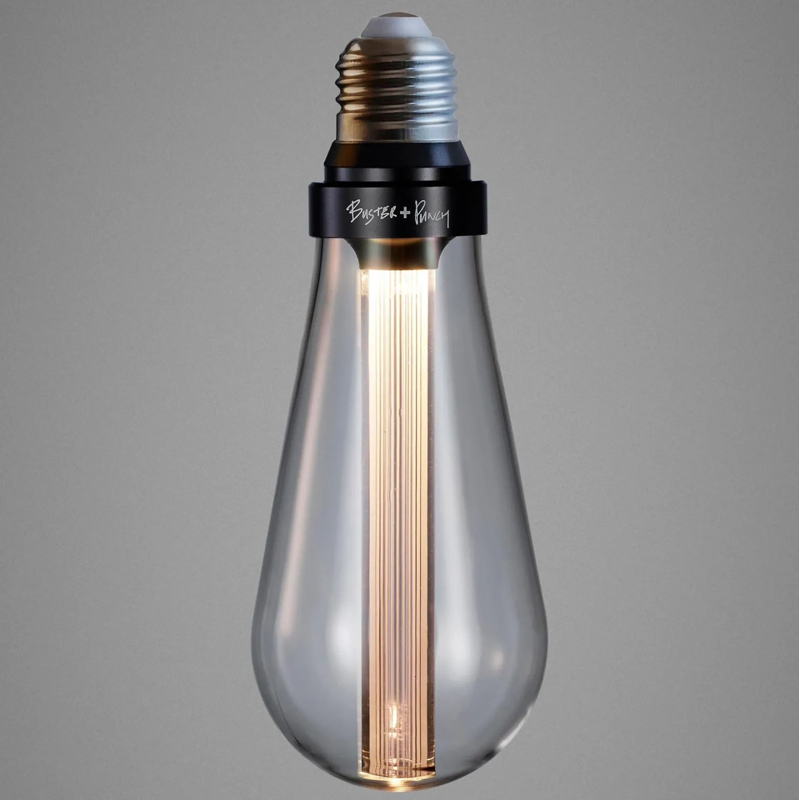 Buster + Punch-LEDlamppu E27 2W himmennys, crystal