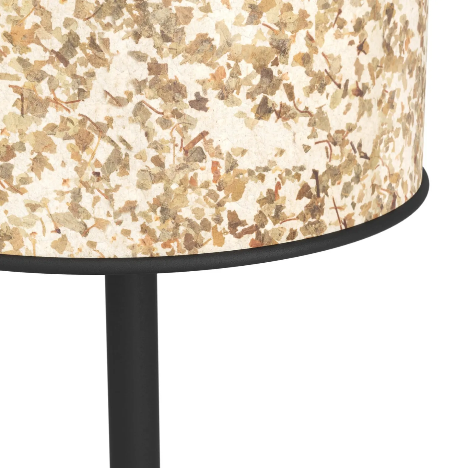 Butterburn pöytävalaisin, korkeus 47,5 cm, beige/vihreä, kangasta
