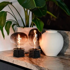 Calex Boden LED-globe E27 5W filamentti harmaa