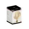 Calex E27 G125 3,8W LED-Filament Flex gold 821 dim