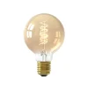 Calex E27 G80 3,8W LED filament flex 821 kulta him