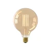 Calex E27 G80 3,5W LED filament 821 kulta, himmen.