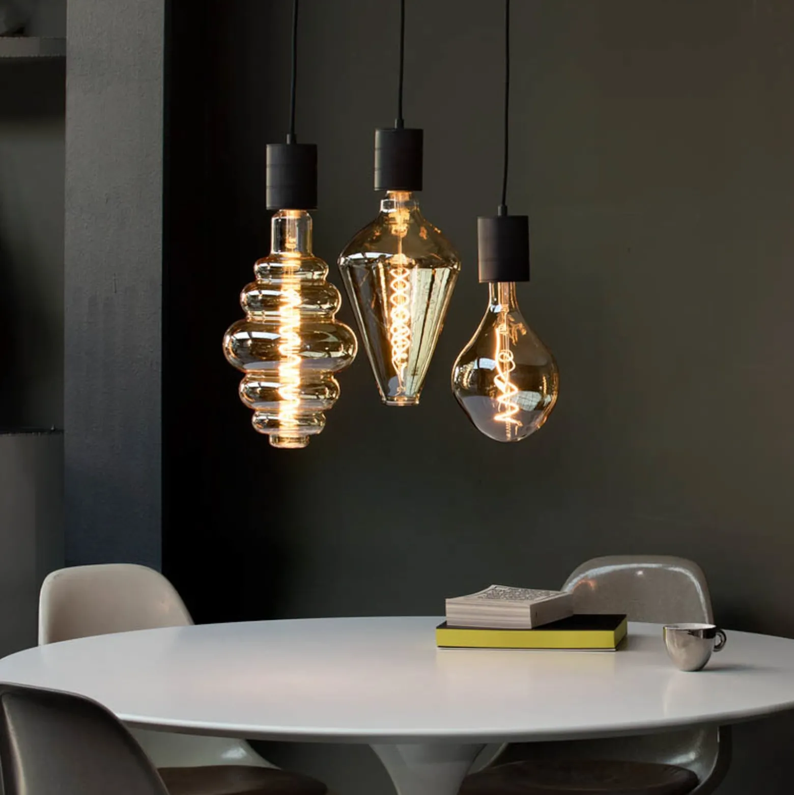 Calex LED-lamppu Organic Evo, E27, 6 W, kultainen, himmennettävä