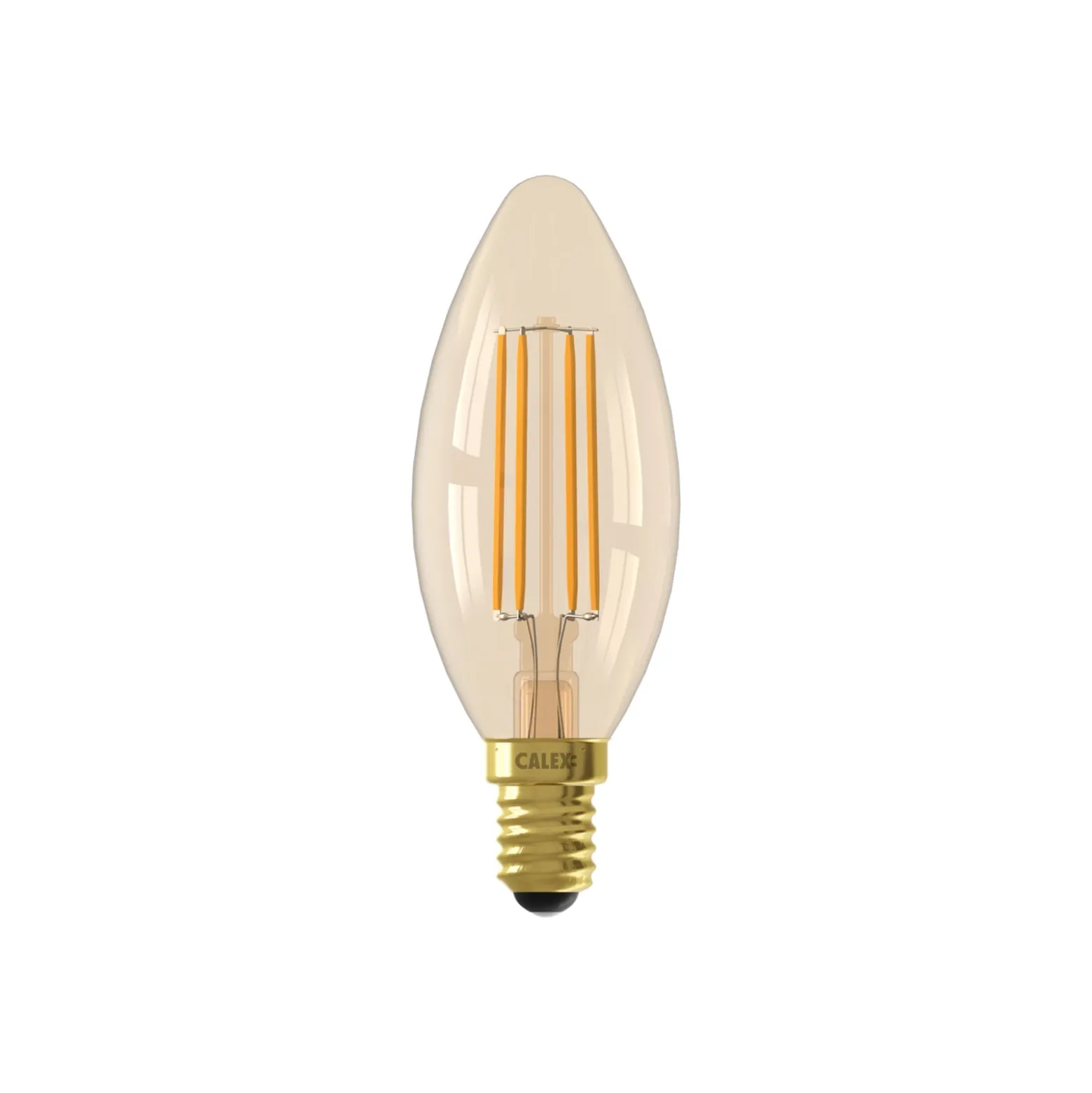 Calex Smart E14 B35 kynttilä 4.9W 1800-3000K himmeä kultaa
