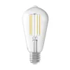 Calex Smart E27 ST64 LED 7W filamentti 1800–3000K