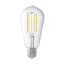Calex Smart E27 ST64 LED 7W filamentti 1800–3000K