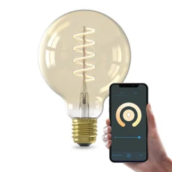 Calex Smart LED E27 7W G95 1800 - 3000 K hehkulamppu