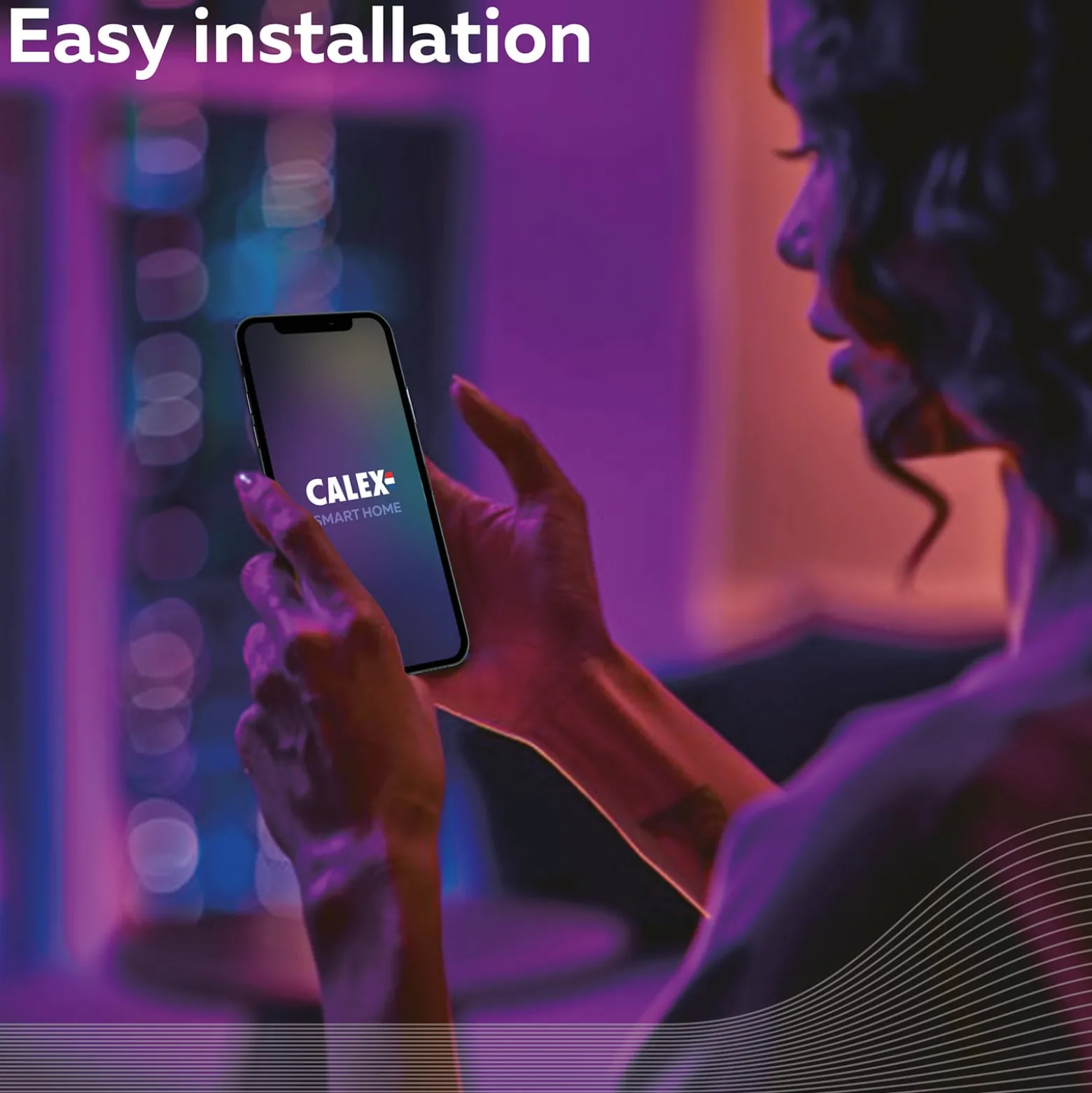 Calex Smart LED-heijastin GU10 4.9W CCT RGB CCT RGB