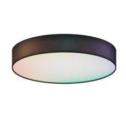 Calex Smart LED-kattovalaisin Fabric, Ø 30 cm, RGBW, himmennettävä