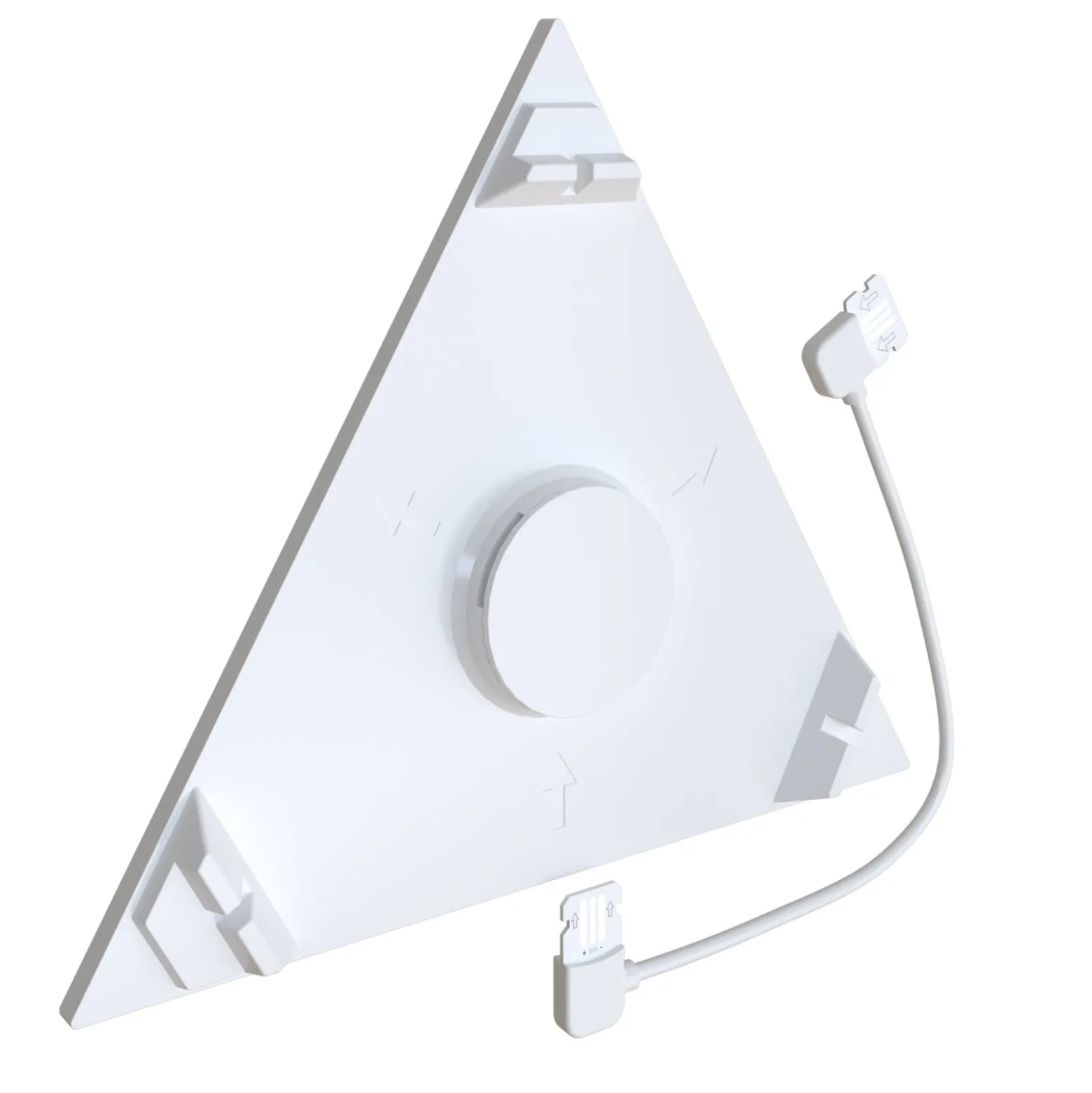 Calex Smart LED-seinävalaisin TRIANGLES, 9-osainen, RGBW, himmennettävä